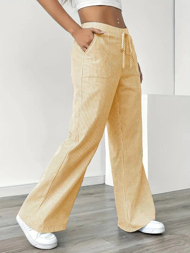 Louise Casual Striped Pants