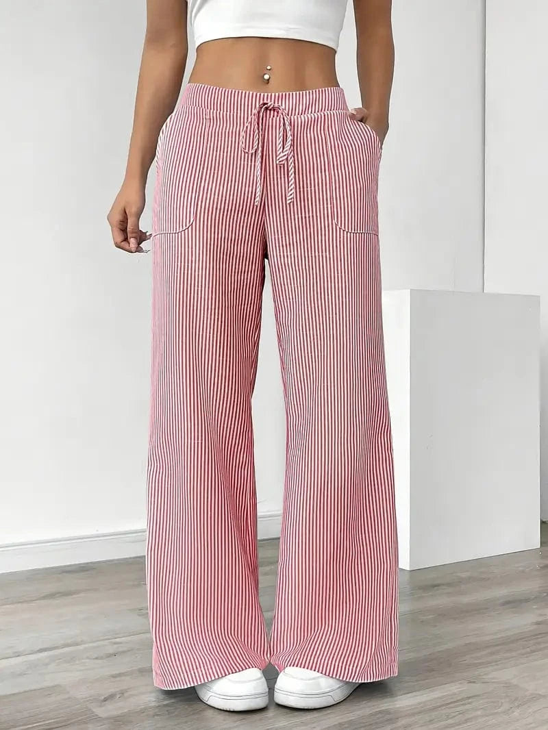 Louise Casual Striped Pants