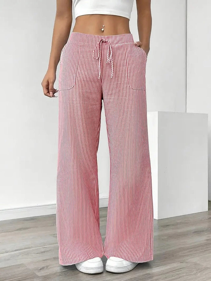 Louise Casual Striped Pants