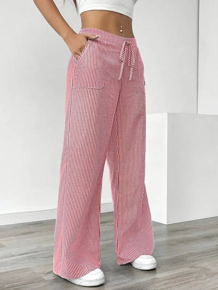Louise Casual Striped Pants