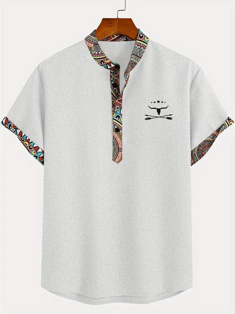Lenoir Elegant Short-Sleeve Shirt