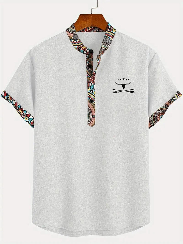 Lenoir Elegant Short-Sleeve Shirt