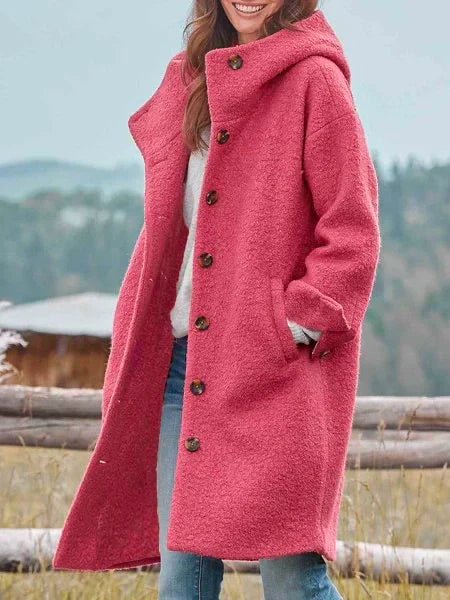 Bella Graceful Long Wool Coat
