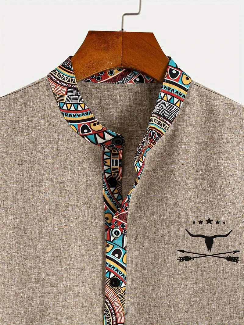 Lenoir Elegant Short-Sleeve Shirt