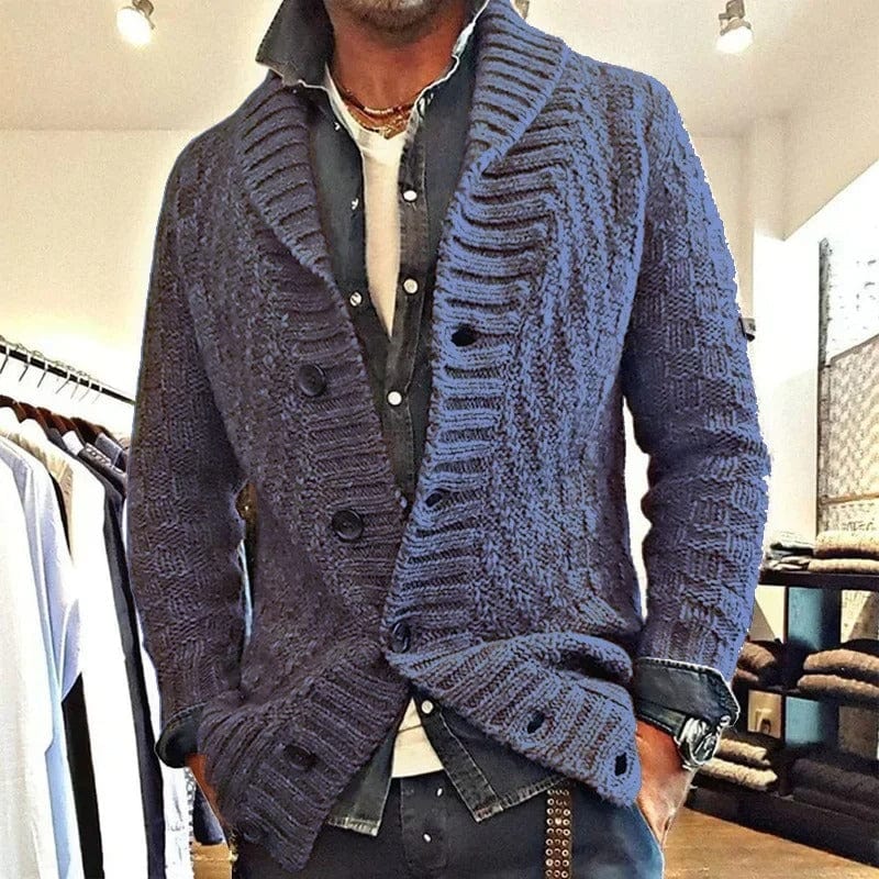 Ronan Textured Knit Cardigan