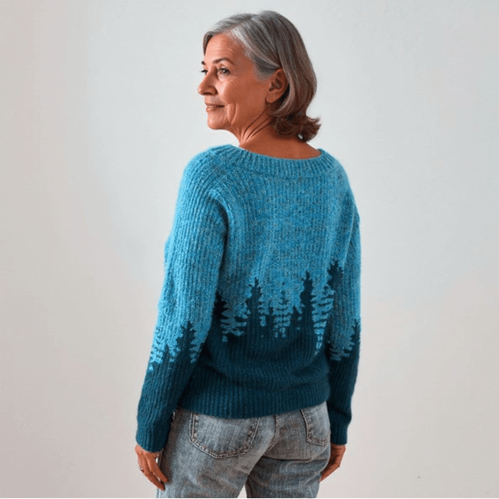 Mila – Retro Knit Cardigan