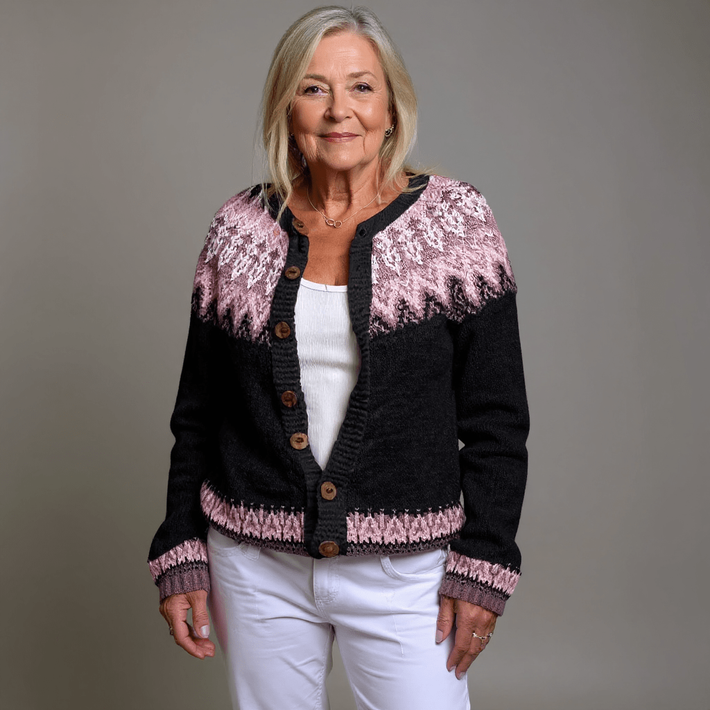 Ella Cardigan Vintage Fait Main