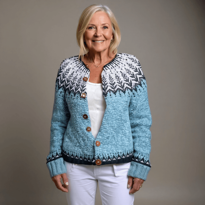 Abigail Cardigan Vintage Fait Main