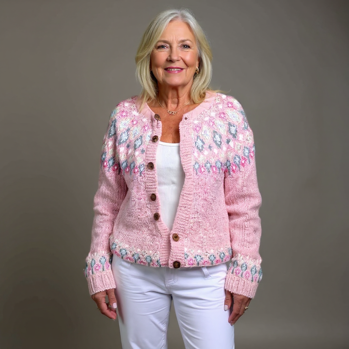 Penelope Cardigan Vintage Fait Main