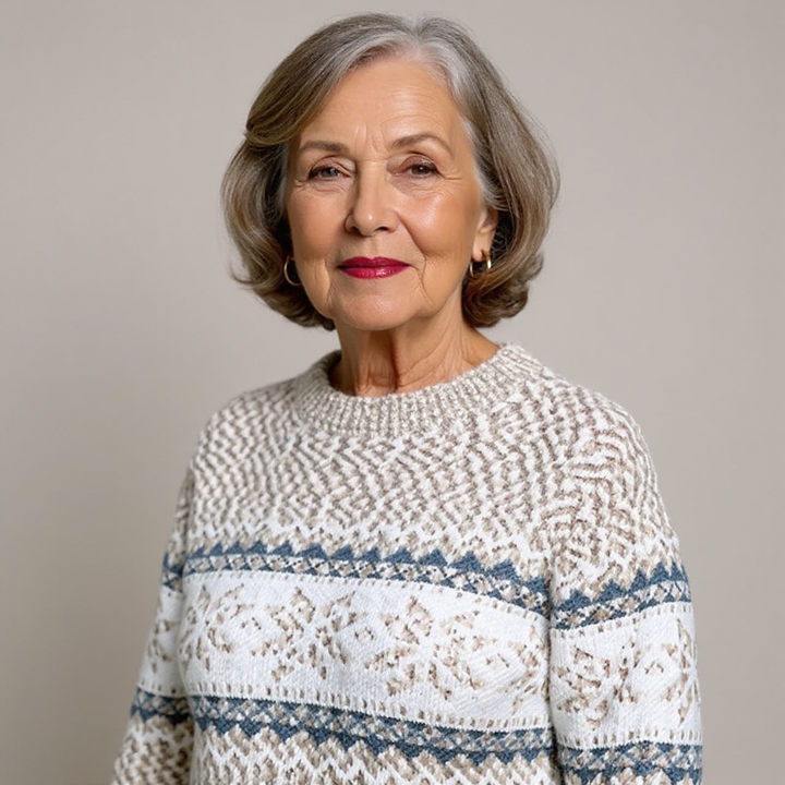 Zoe Cardigan Vintage Fait Main