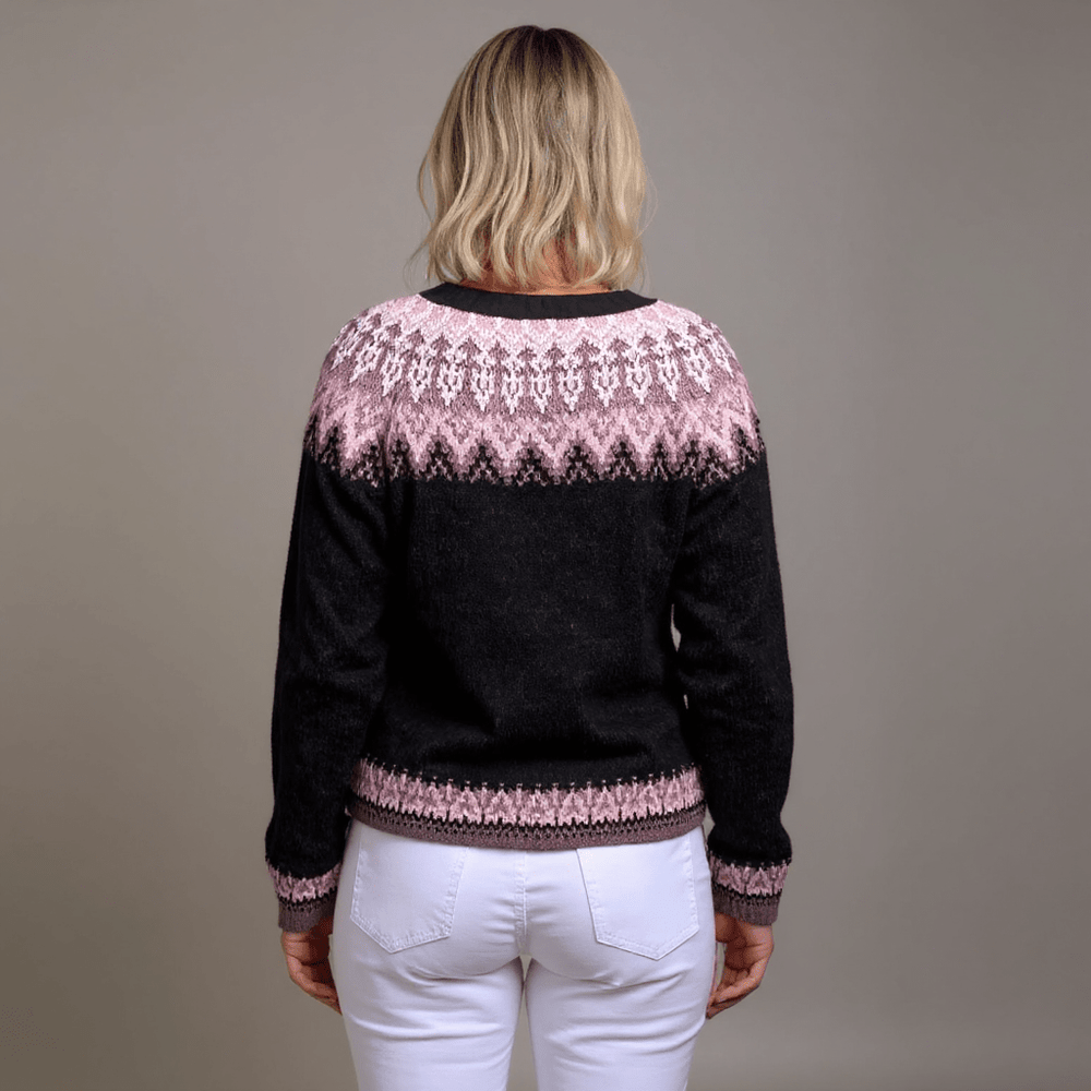 Ella Cardigan Vintage Fait Main