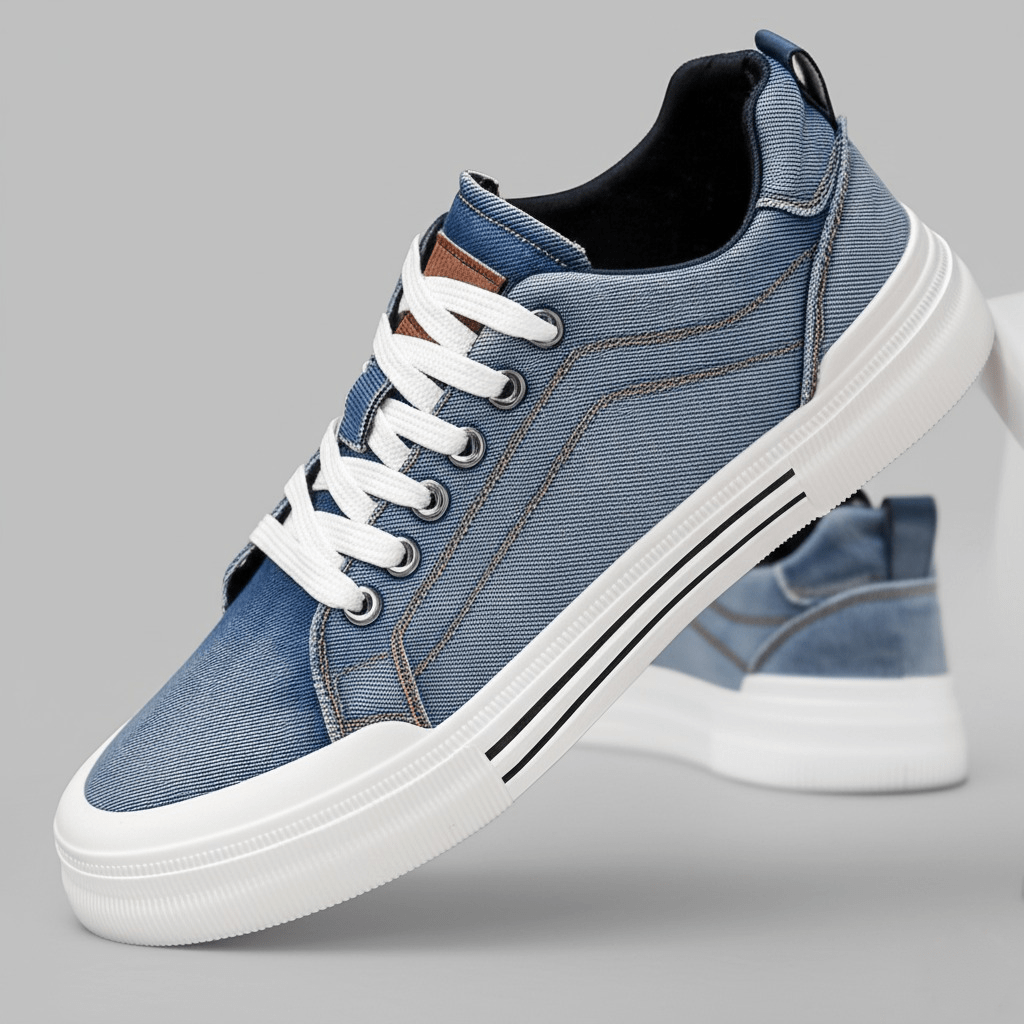 Valon Low Top Denim Sneakers