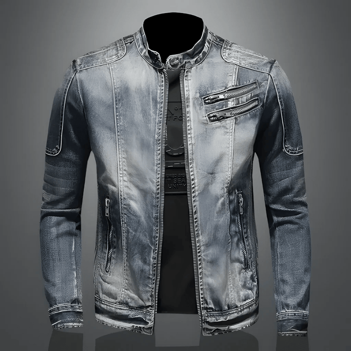 Jett Gunmetal Rider Jacket