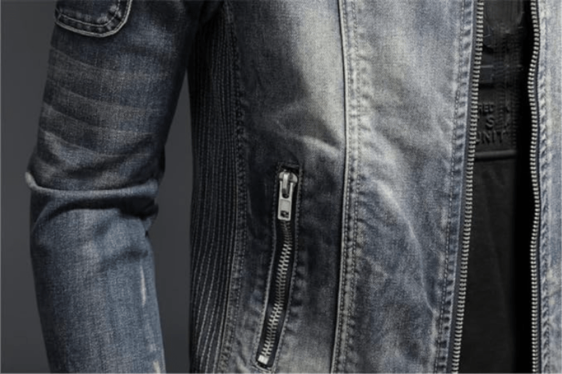 Jett Gunmetal Rider Jacket