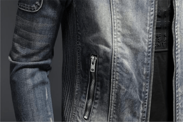 Jett Gunmetal Rider Jacket