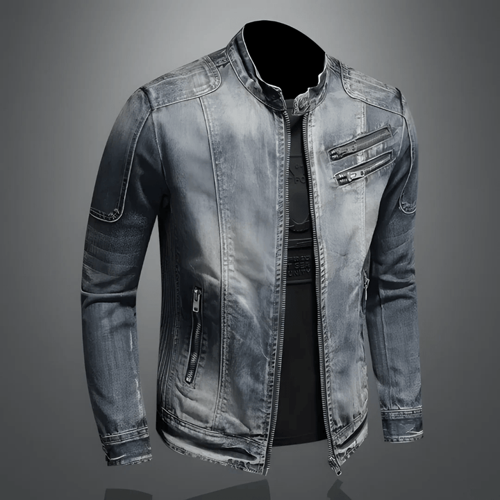 Jett Gunmetal Rider Jacket