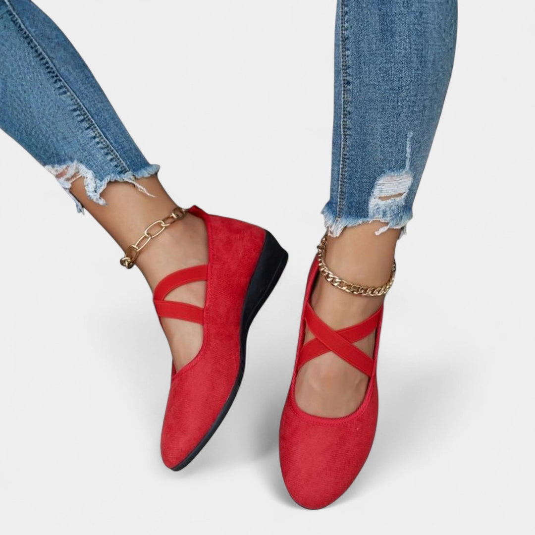 Liora Soft-Suede Mary Jane