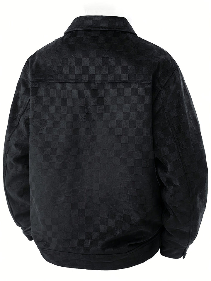 Maverick Checkerboard Shirt Jacket