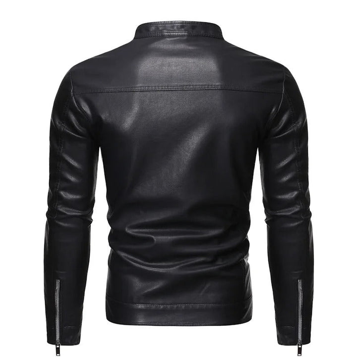 Oliver Slim-Fit Leather Jacket