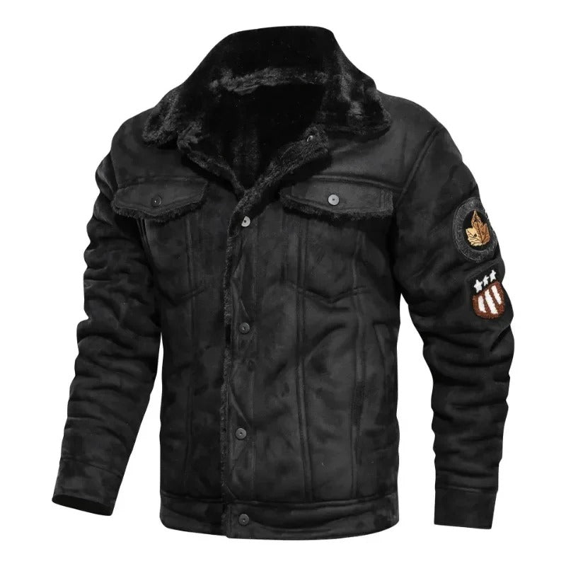 Daniel Double-Zip Leather Jacket