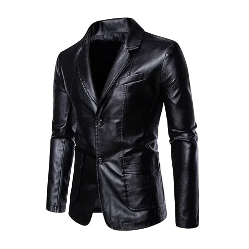 Jack Casual Bomber Leather Jacket