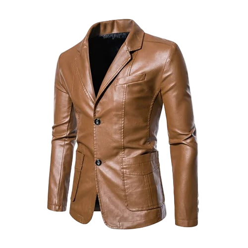 Jack Casual Bomber Leather Jacket