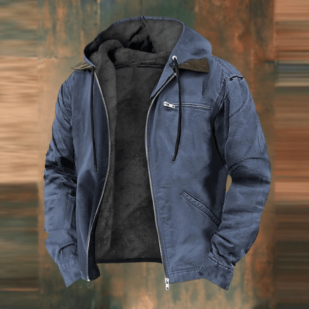 Luca Canvas Quilted Jacket