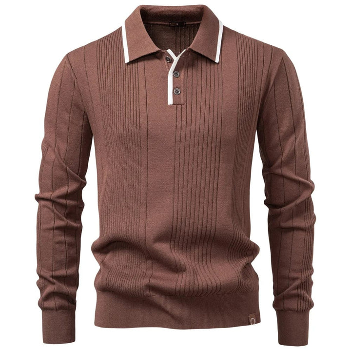 Riverton Contrast Cotton Polo