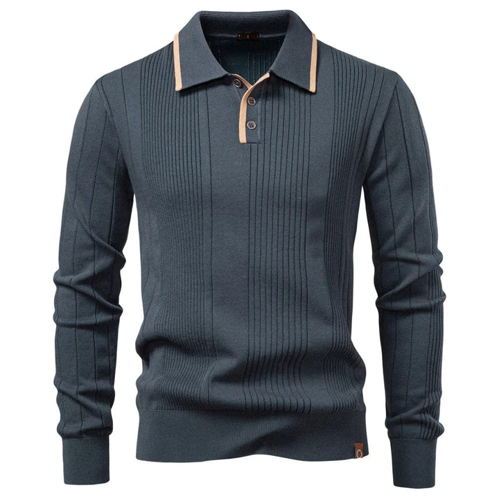 Riverton Contrast Cotton Polo