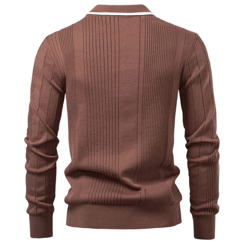 Riverton Contrast Cotton Polo