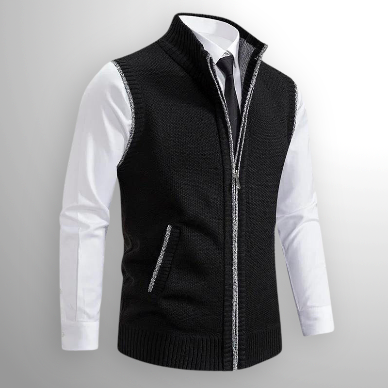 Harrison Gilet con Zip Integrale