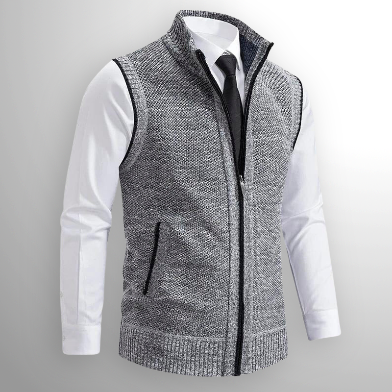 Harrison Gilet con Zip Integrale